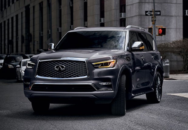 2024 INFINITI QX80 Key Features - HYDRAULIC BODY MOTION CONTROL SYSTEM | Stevens Creek INFINITI in Santa Clara CA