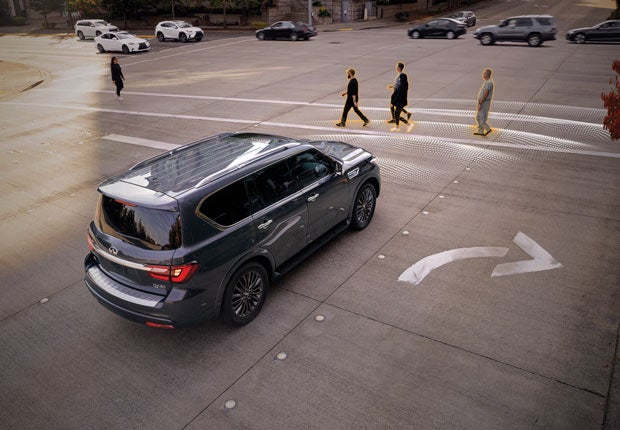 2024 INFINITI QX80 Key Features - PREDICTIVE FORWARD COLLISION WARNING | Stevens Creek INFINITI in Santa Clara CA