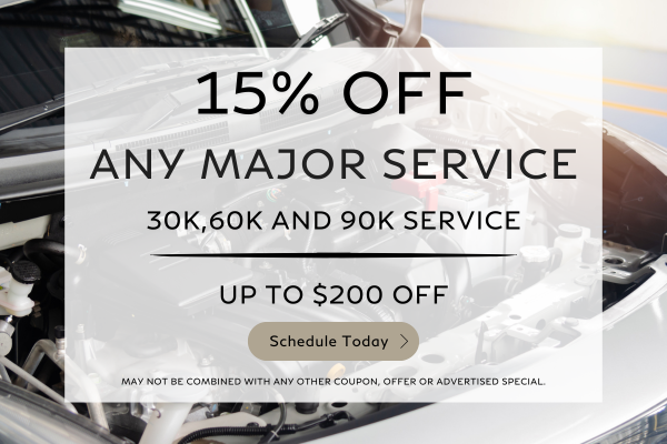 15% Off Any Major Service