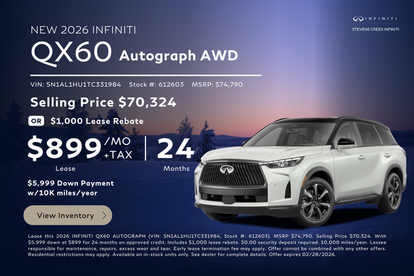 2026 QX60 Autograph AWD