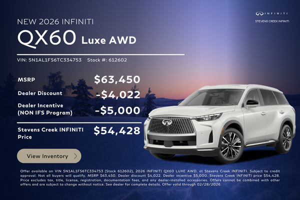 2026 QX60 Luxe