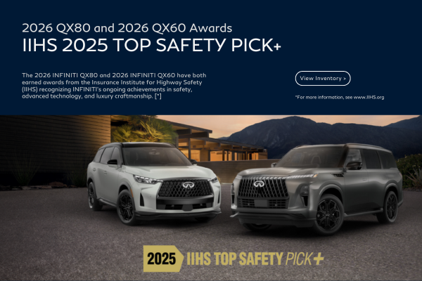 2026 QX60 & QX80