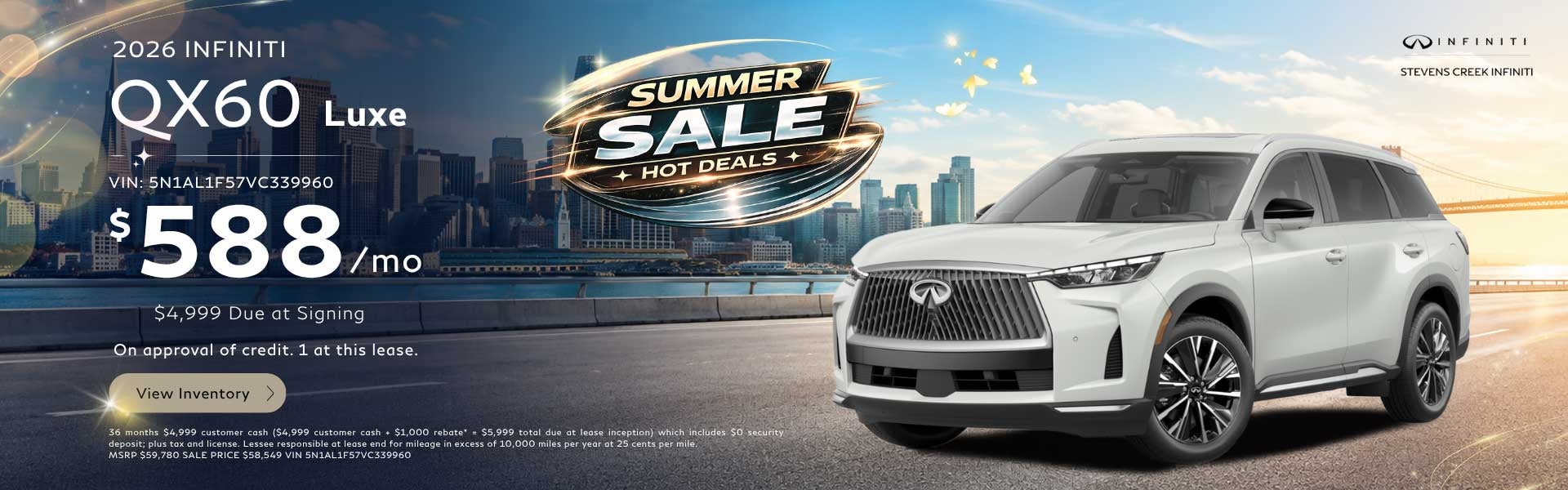 2026 QX60 Luxe