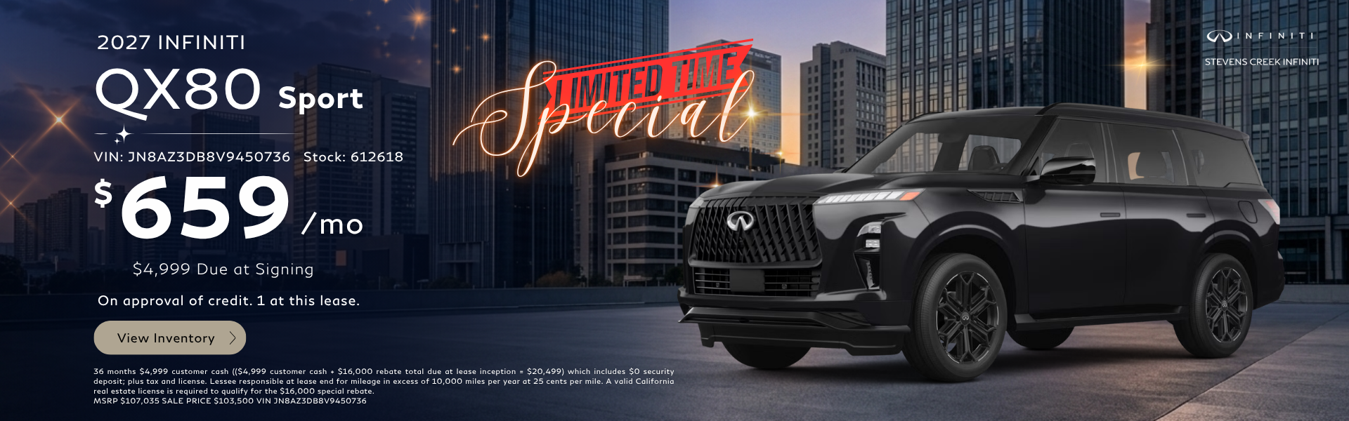 2027 QX80 Sport