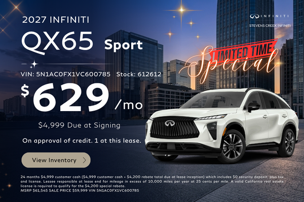 2027 QX65 Sport