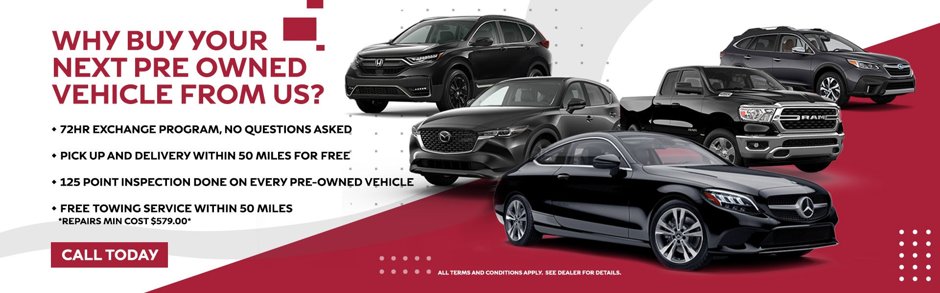 Why buy your next pre owned vehicle from us